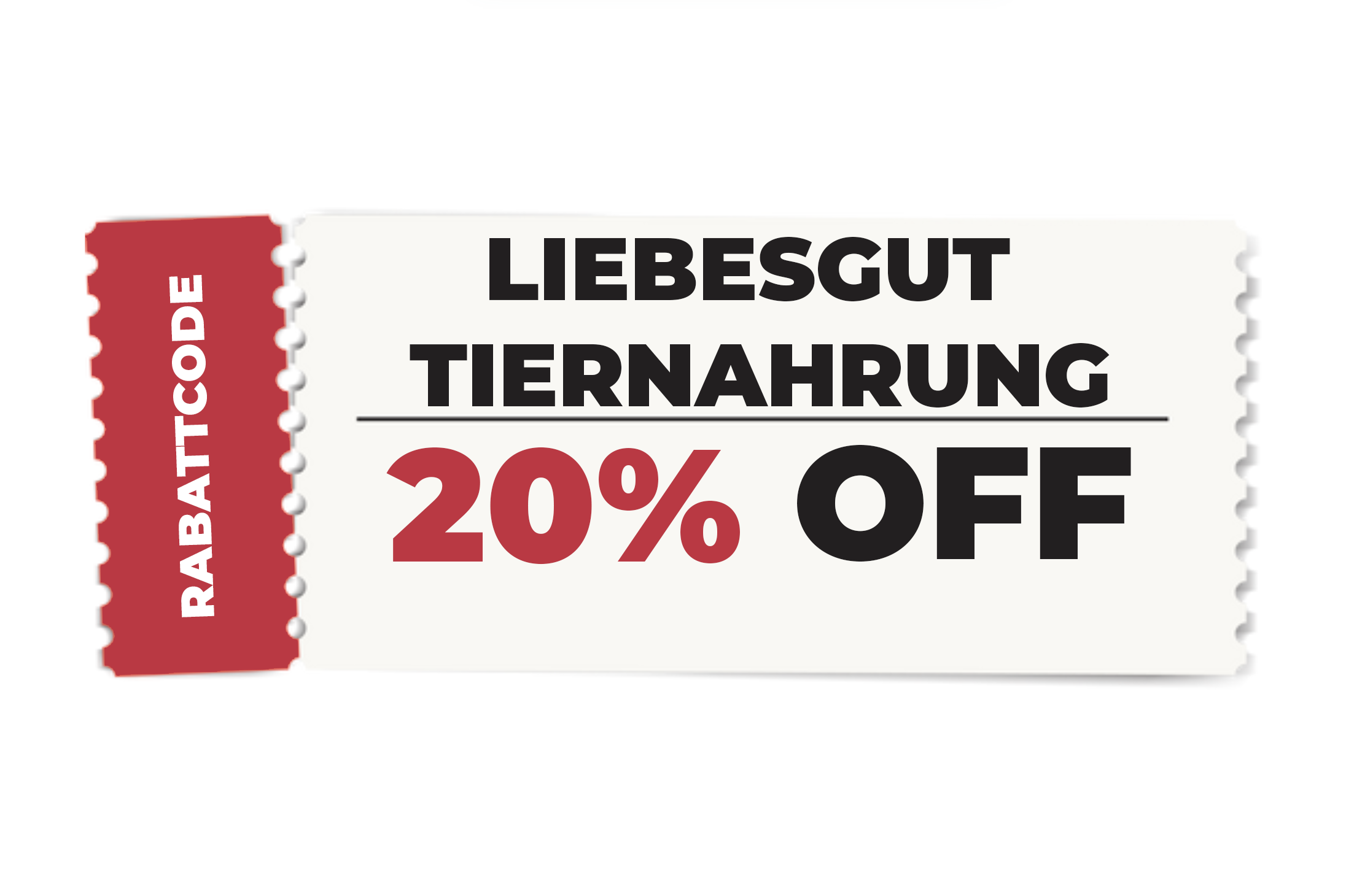 LIEBESGUT TIERNAHRUNG GUTSCHEINE