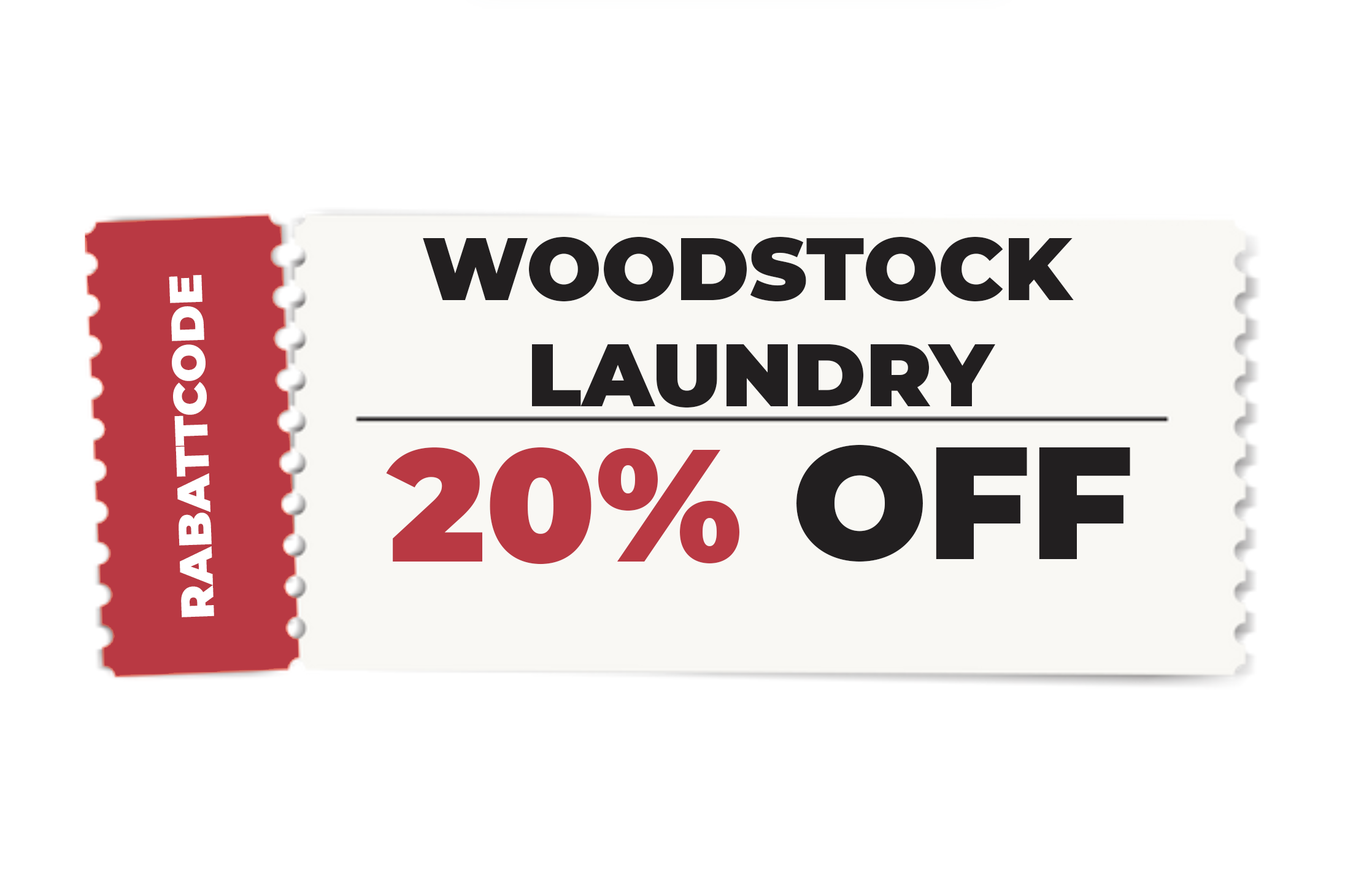 WOODSTOCK LAUNDRY GUTSCHEINE