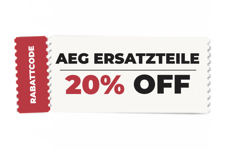 AEG ERSATZTEILE GUTSCHEINE