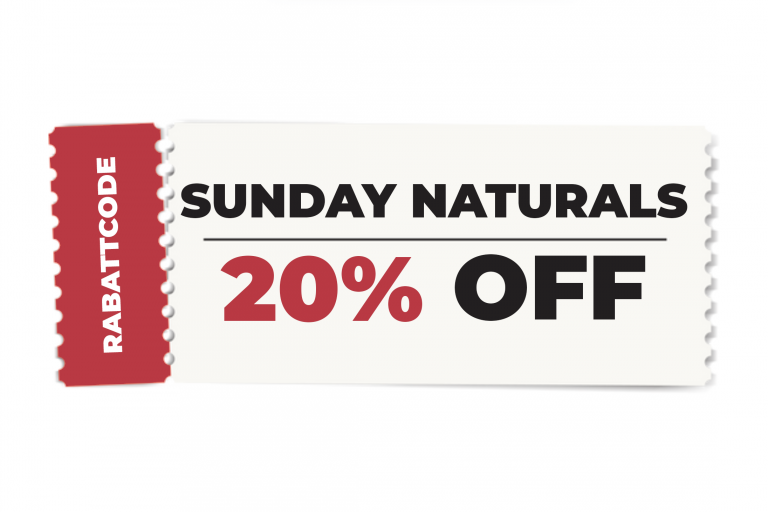 SUNDAY NATURALS GUTSCHEINE