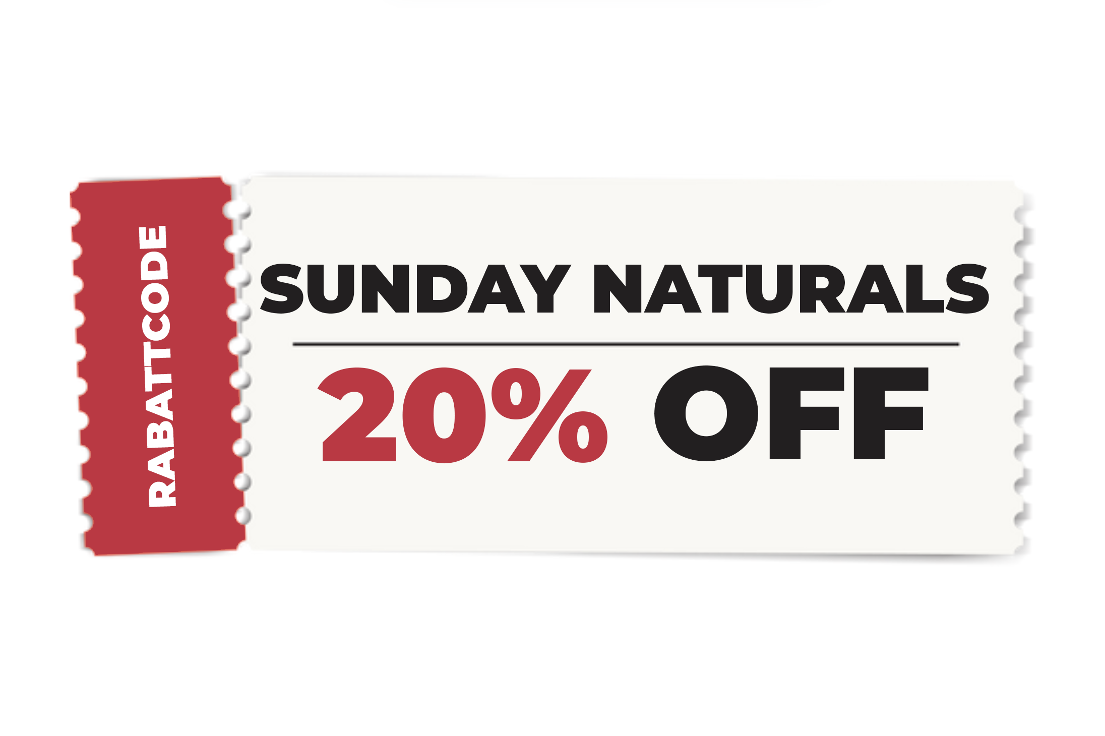 SUNDAY NATURALS GUTSCHEINE